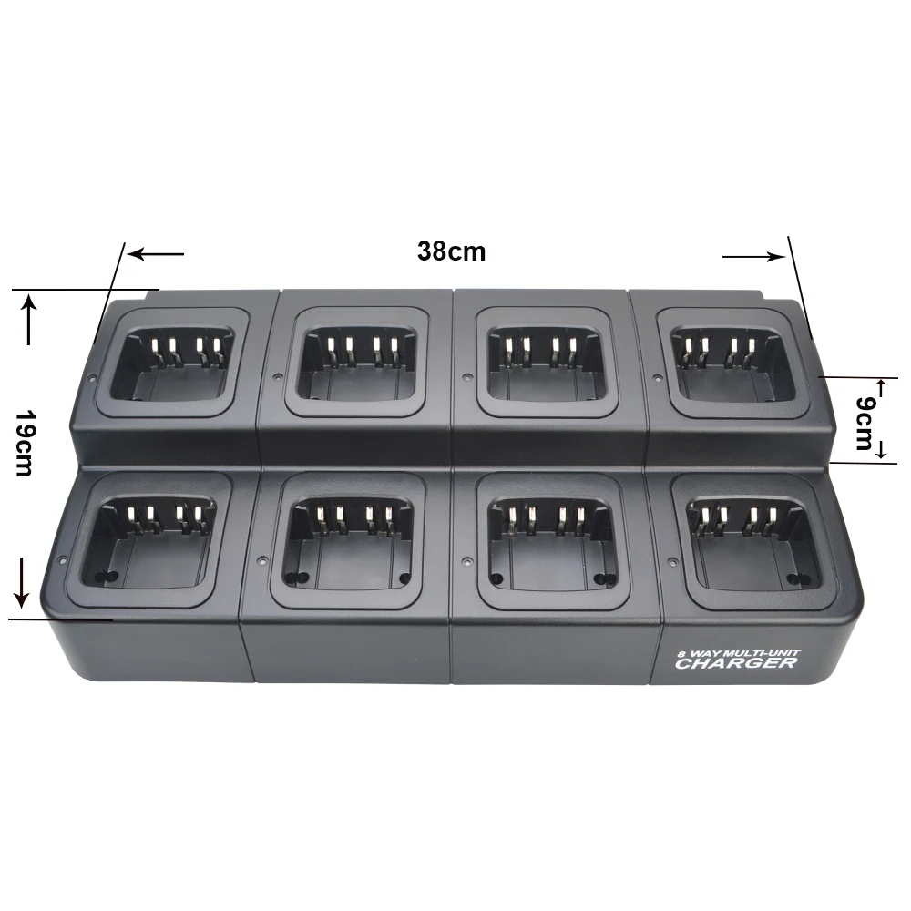 8 way Muti-unit Charger for Motorola P6600 P6620 P8200 P8800 DP3400 DP3600 DGP4150 P8608 P8660 DP4800 Series Walkie Talkie - Image 5