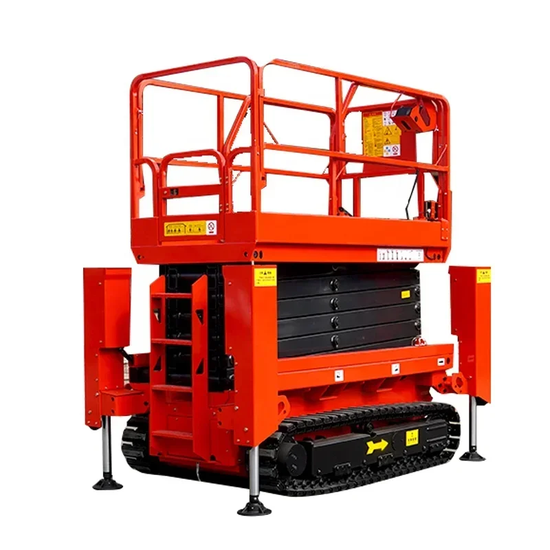 China Mobile Elevating Platform Scissor Lift Table Hydraulic Aerial Lifting Platform