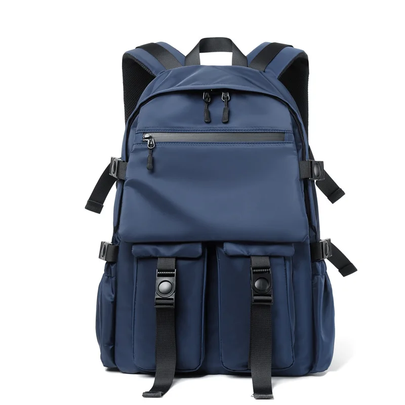 Oxford Cloth Laptop Backpack for Men Stylish Waterproof Large Capacity Casual College Backpack