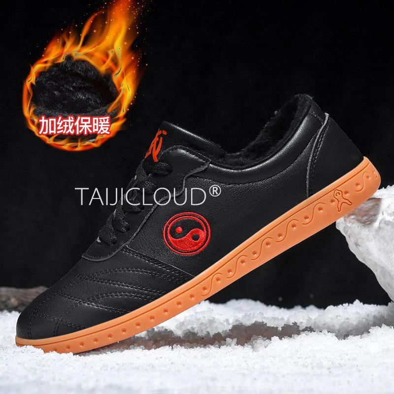 

Tai Chi Shoes for Qigong & Martial Arts - Genuine Leather Training Shoes Unisex (Ba Duan Jin/Fitness)