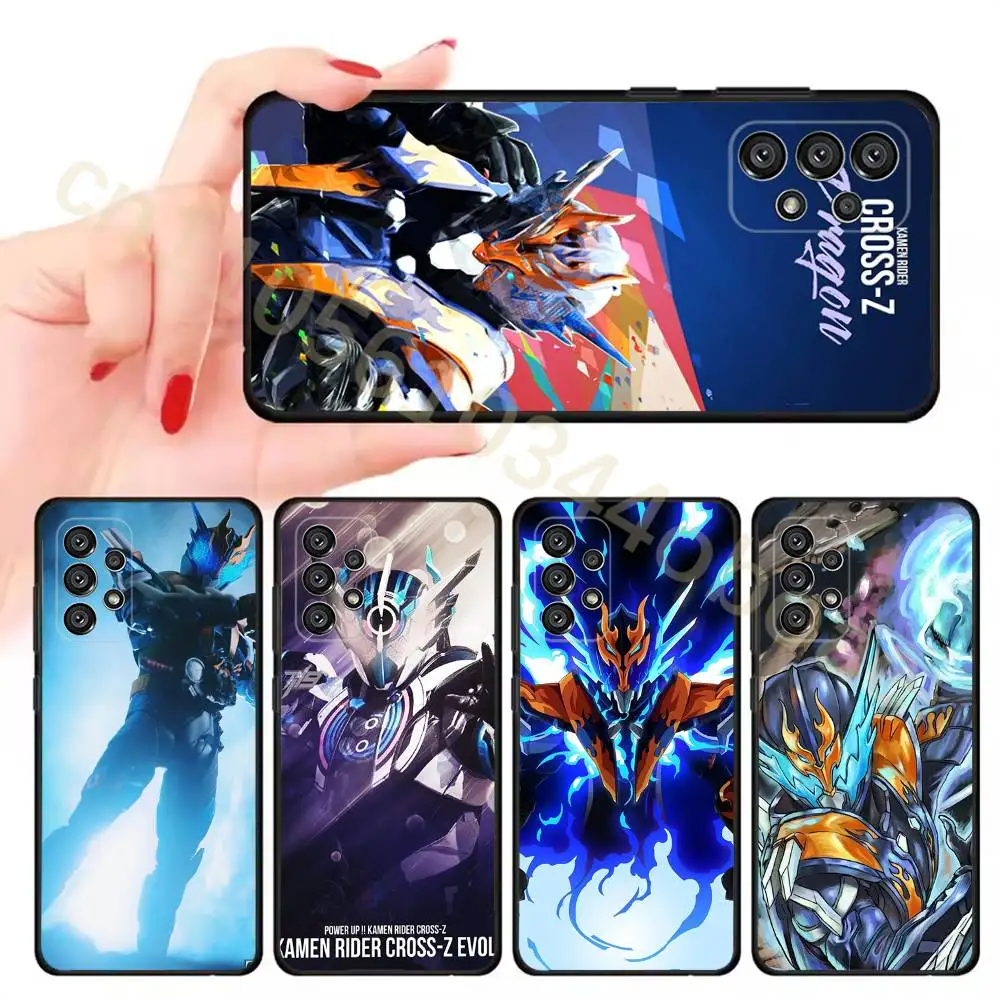 

Kamen Rider Cross-Z Phone Case for Samsung Galaxy A20,21s,22,31,32,52,71,80,A91,5G Colorful Cover Smartphone Pretty