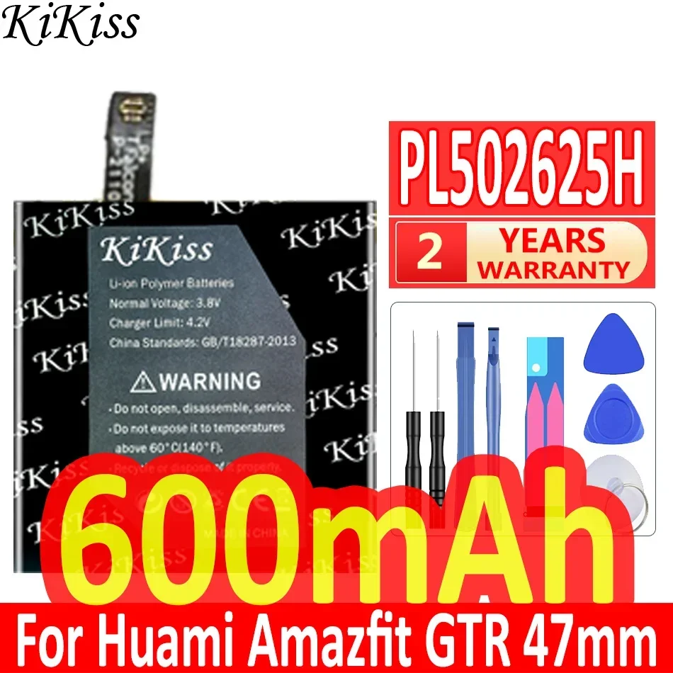 

PL502625H Battery for Huami Amazfit GTR 47mm Smart Sport Watch PL502625V Portable Mobile Phone Batteries Warranty Track NO