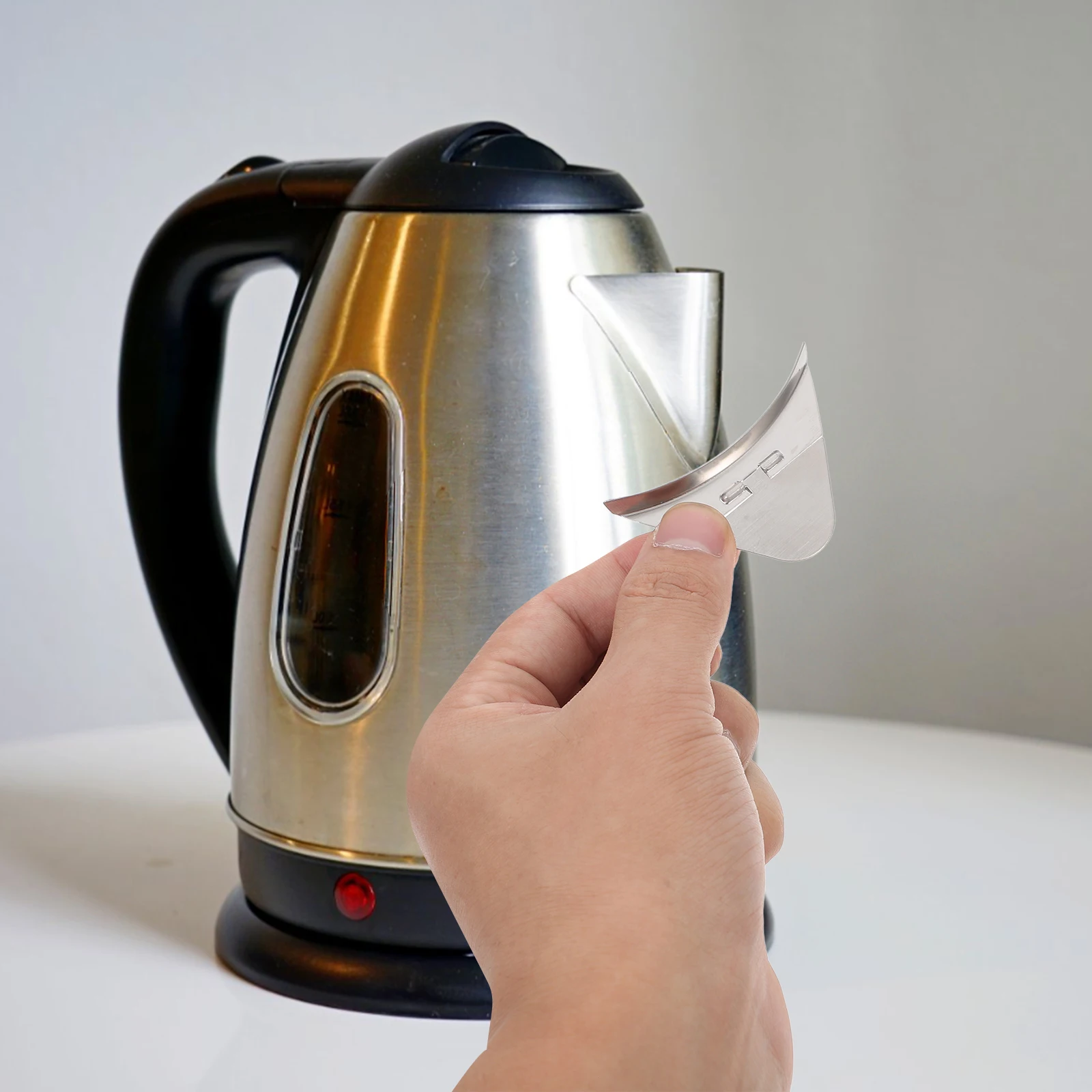 

1pc Stainless Steel Cover Electric Protector Dustproof Water Boiler Spout Cap Travel Tea Kettle Replacement Universal