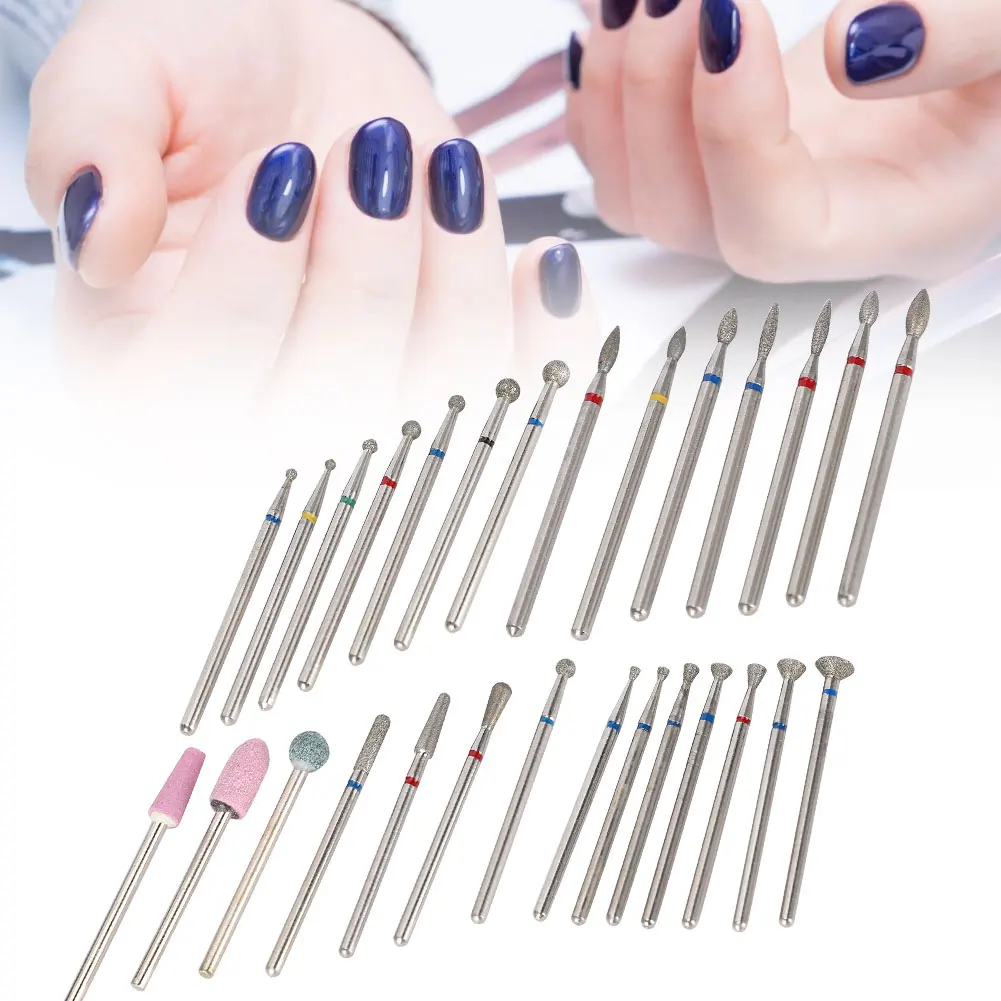 Manicure Grinding  Multi Functional Nail Art Manicure Drill Bits Electric Manicure Grinding  Tool Nail Polishing Tool