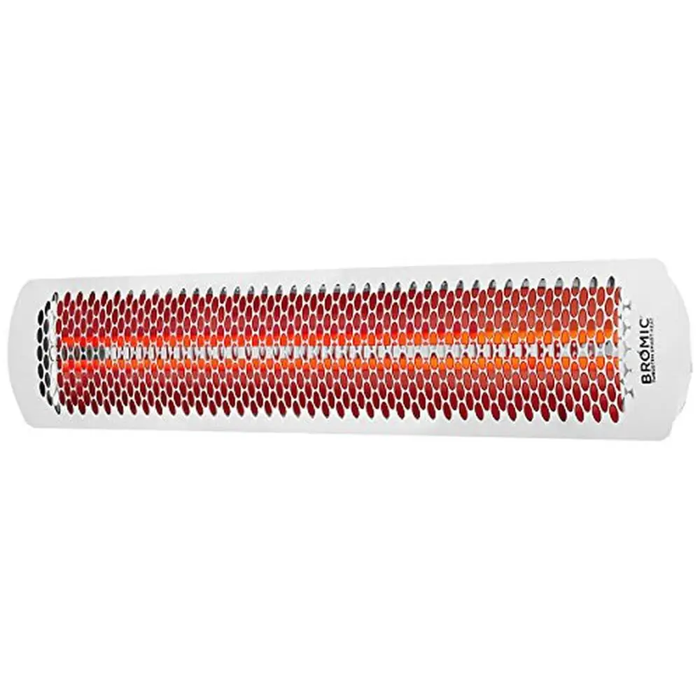 

Smart-Heat Tungsten Electric Radiant Patio Heater 4000W White Stainless Steel Pedestal 44x10x8.5 Inches Heat Output 4000W