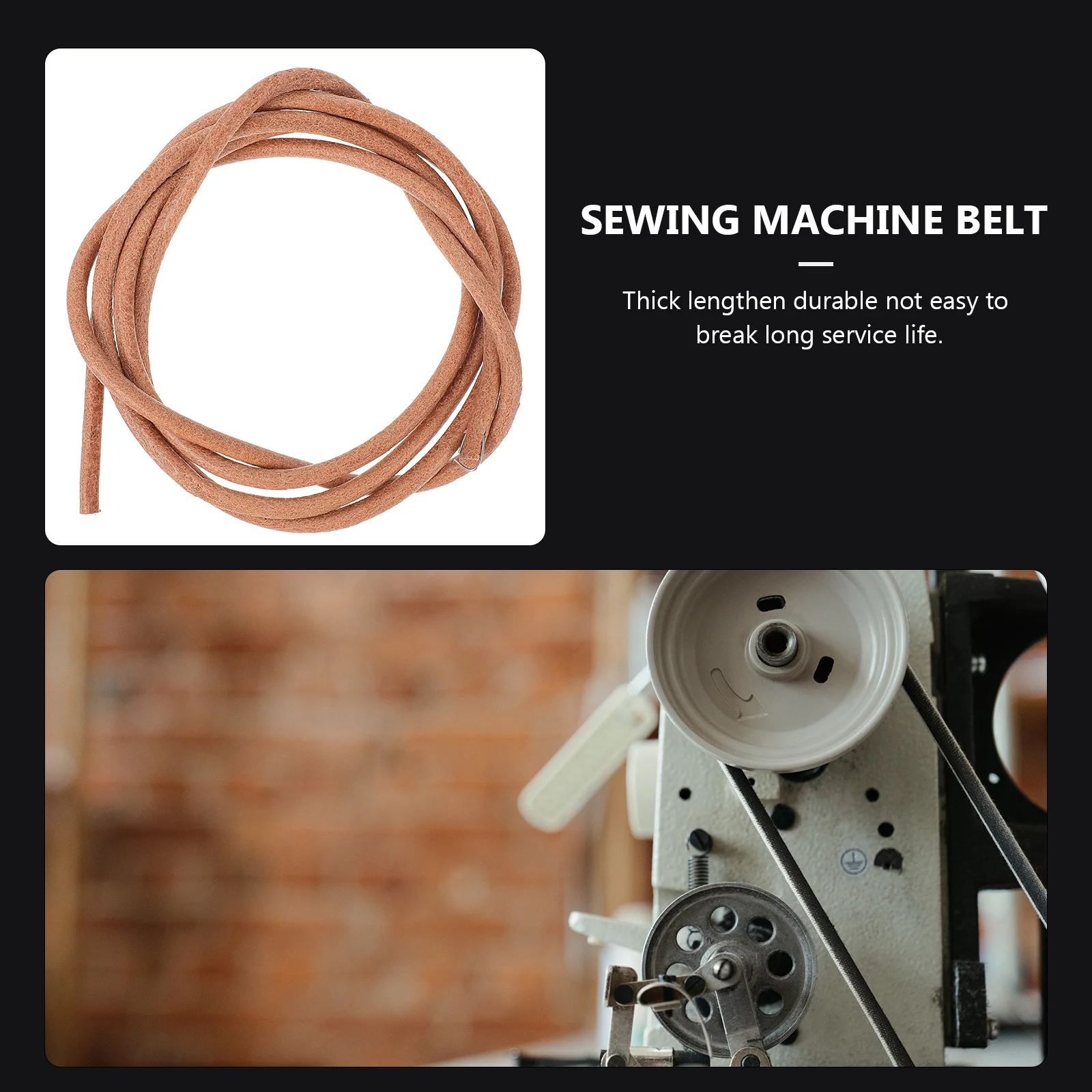 Universal Sewing Machine Belt for Retro Treadle Machines Household Repair Kit Vintage Sewing Machine Accessory Durable Strap