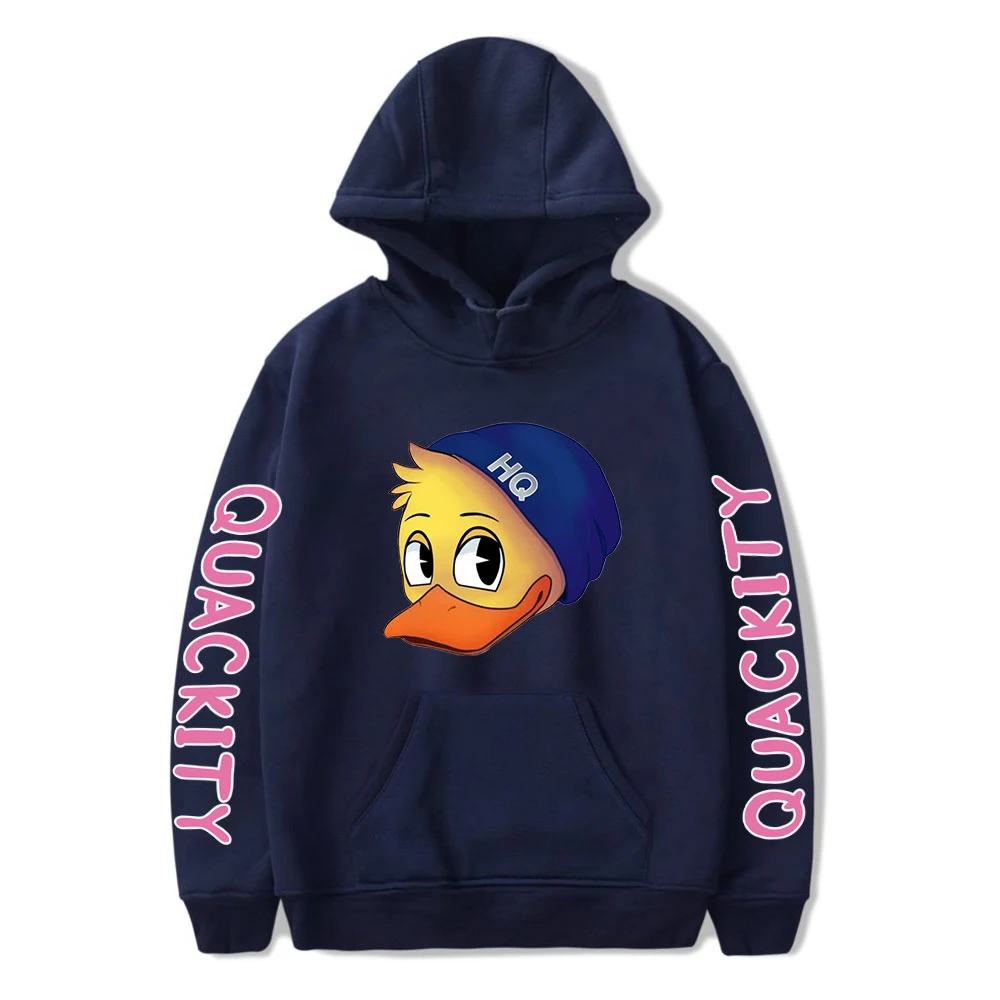 Quackity Merch hombres/mujeres Sudadera con capucha Fans Harajuku Hip Hop ropa sudadera con capucha tops