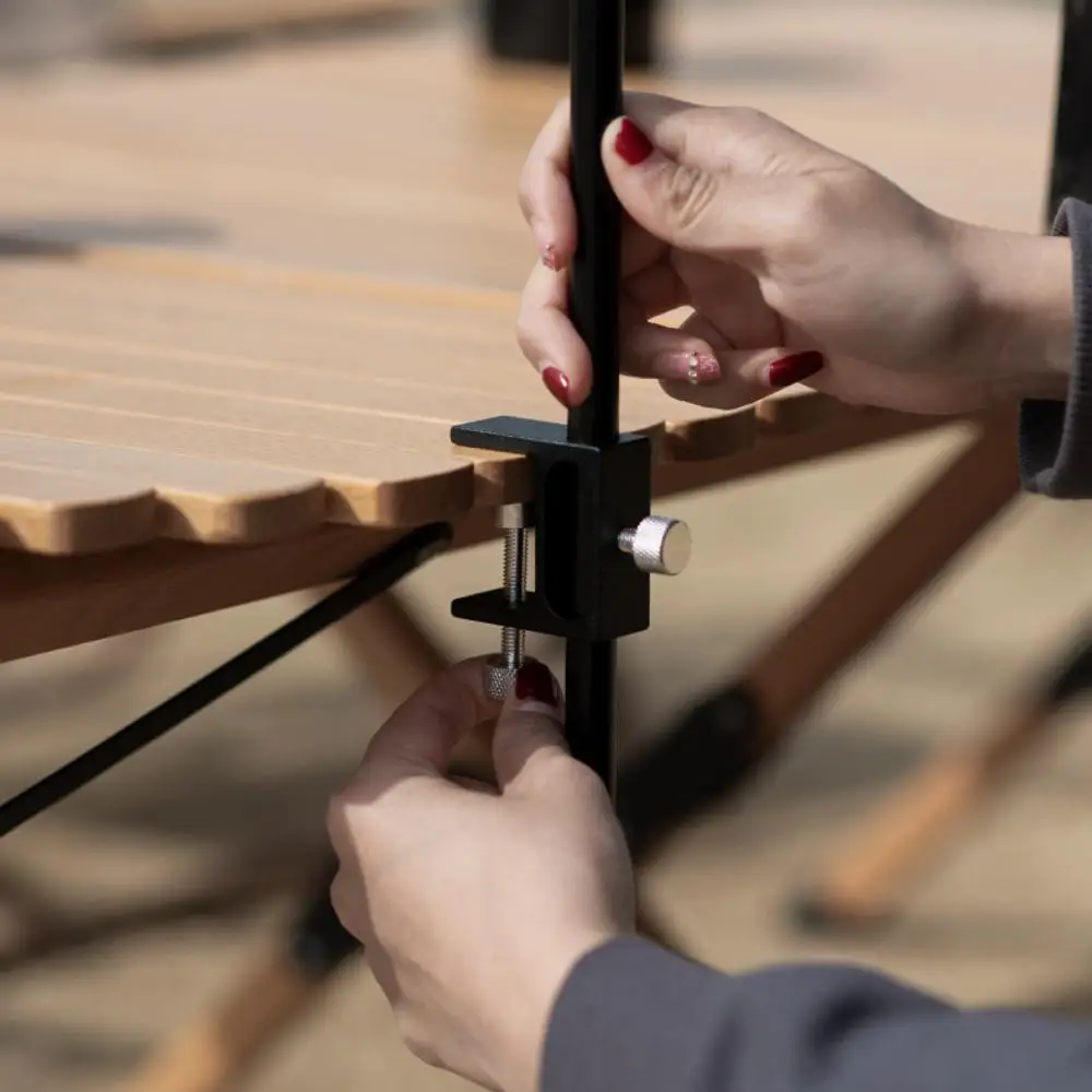 

Стеллаж для хранения на открытом воздухе Складная настольная стойка для хранения на природе Стеллаж для хранения посуды на природе Портативная стойка для хранения