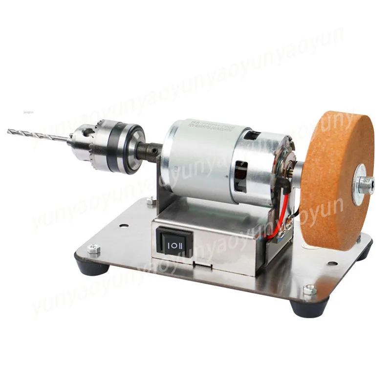 Double Wheel Bench Grinder Household Grinding Polishing Sharpening Tool for Home Workshop and Knife Maintenance