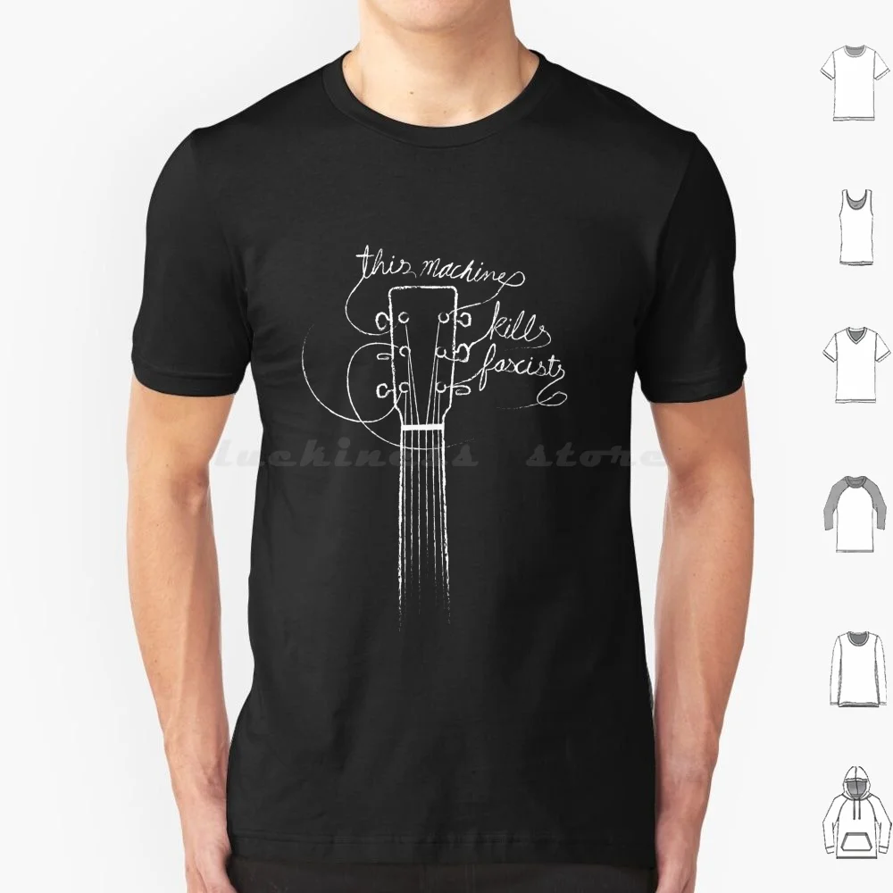 This Machine Kills T Shirt 6xl Cotton Cool Tee Woody Guthrie Folk This Machine Kills Punk Folkpunk Guitar Music Billy Bragg