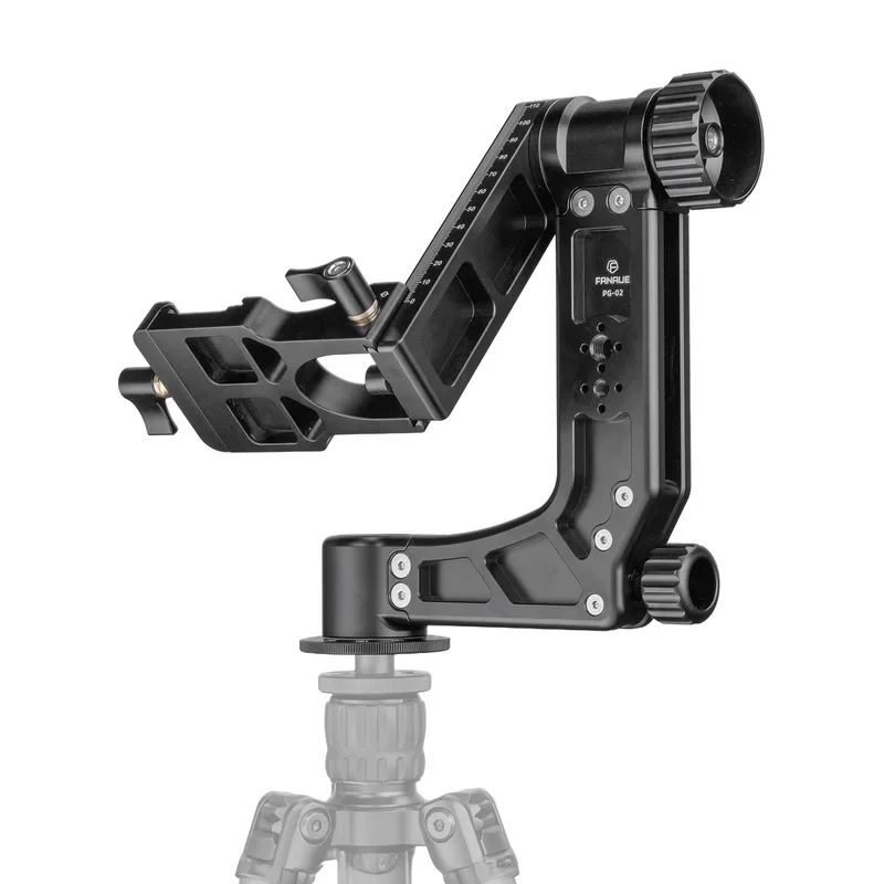 PG-0 360 Degree Panoramic Universal Joint Tripod With 1000Mm Lifting Range Aluminum Alloy Sports Bracket