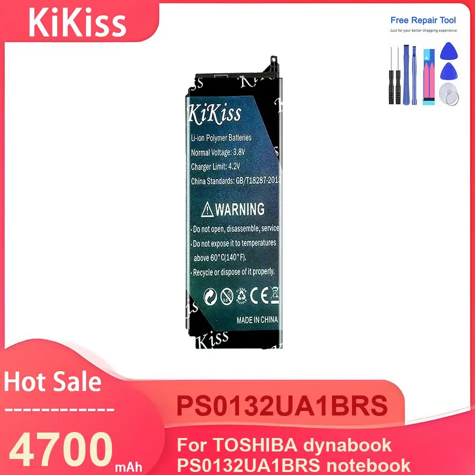 

Аккумулятор для ноутбука KiKiss для TOSHIBA dynabook PS0132UA1BRS, аккумуляторы PS0132UA1BRS 4700 мАч