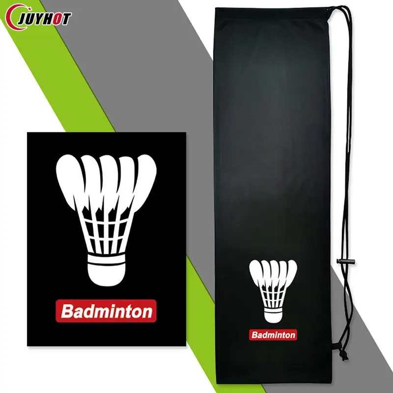 23Cm X 72Cm Badminton Racket Tas Racket Cover Trekkoord Zak Beschermhoes Grote Capaciteit Sportbenodigdheden Draagbare Opslag