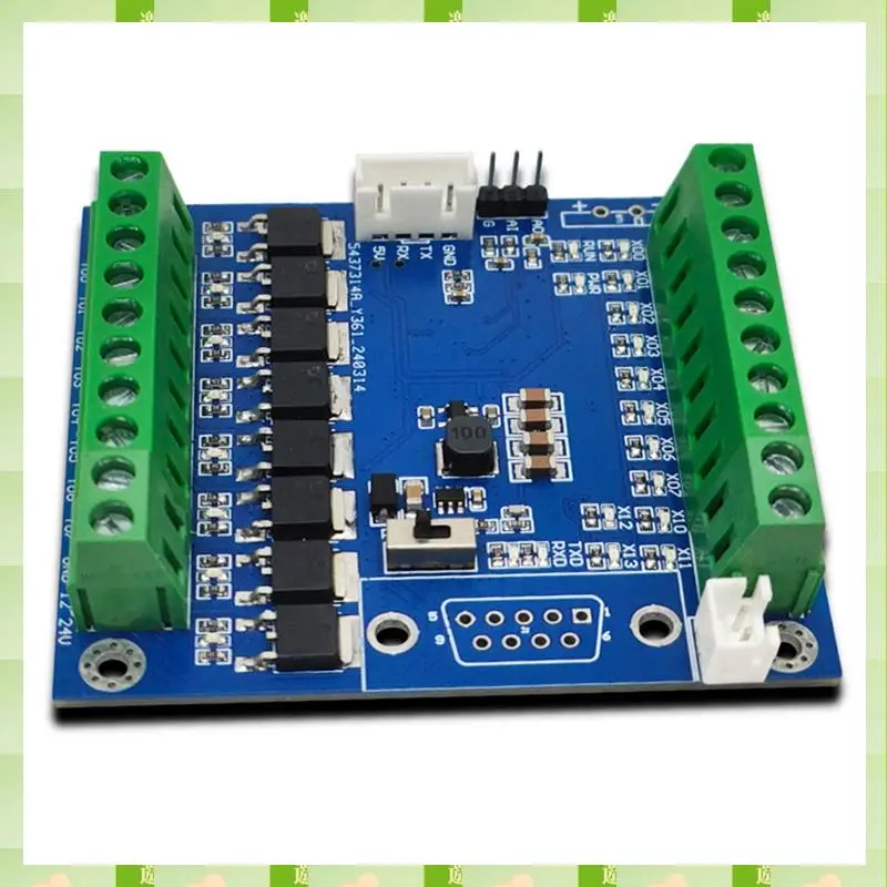 Módulo PLC Simple 2025 para módulo de retardo Mitsubishi FX3U 20MT 12 en 8 módulo de versión Transistor, módulo PLC Simple para Mitsubi