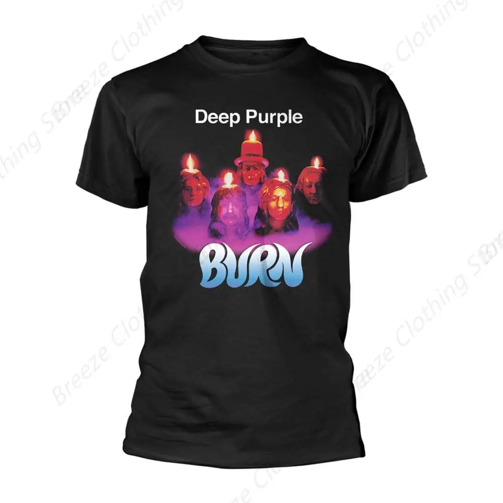

Deep Purple Burn Band Logo T Shirt