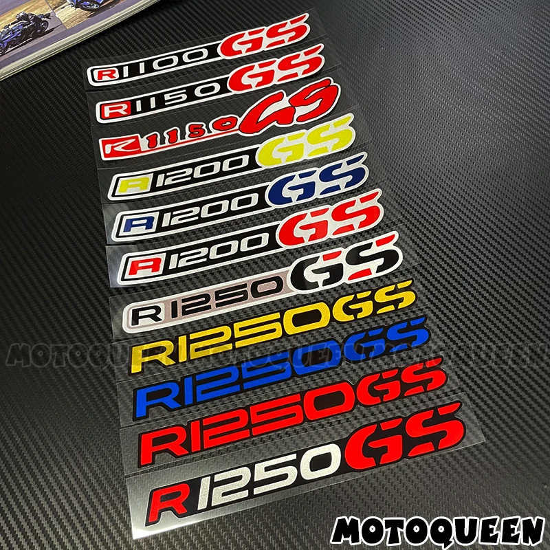

For BMW R1100 R1150 R1200 R1250 GS R1200GS R1250GS Motorcycle Fairing Body Tank Pad Side Emblem Logo Decoration Decals Stickers