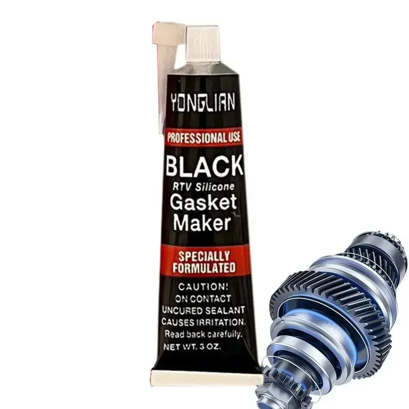 Automotive Gasket Sealant Black Liquid Gasket Sealer Oil Universal Silicone Adhesive Sealant Resistant Engine Sealants For Car