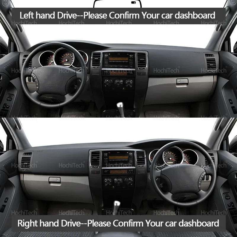 Car Dashboard Cover Dash Mat Sun Shade Non-slip Pad Interior Accessories 2004 2005 2006 2007 For Toyota 4Runner B210 2003-2009