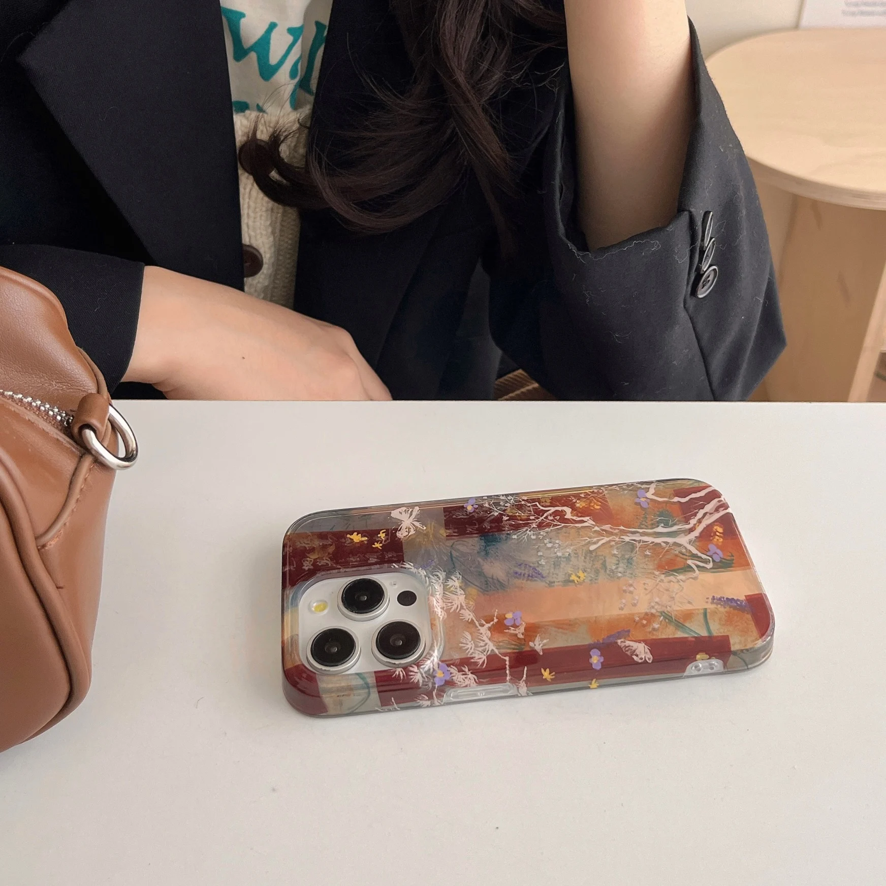 เคสโทรศัพท์ลายภาพวาดหมึกสีน้ำต - Photography Geometry บทวิจารณ์และราคา