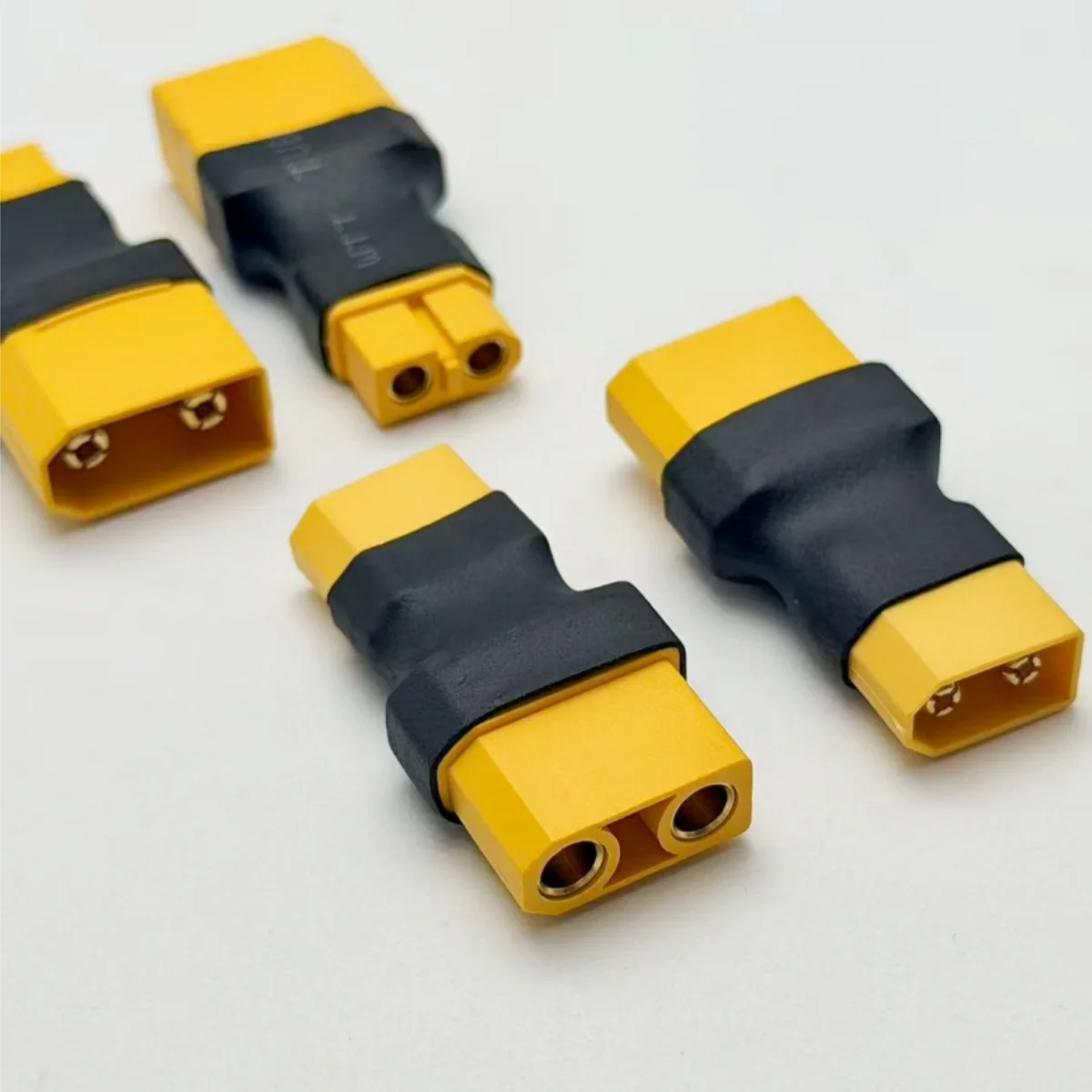 4-teiliger Adapter XT60 auf XT90 Stecker/Buchse Konvertierungsadapter für RC Lipo Akku DIY-Teile