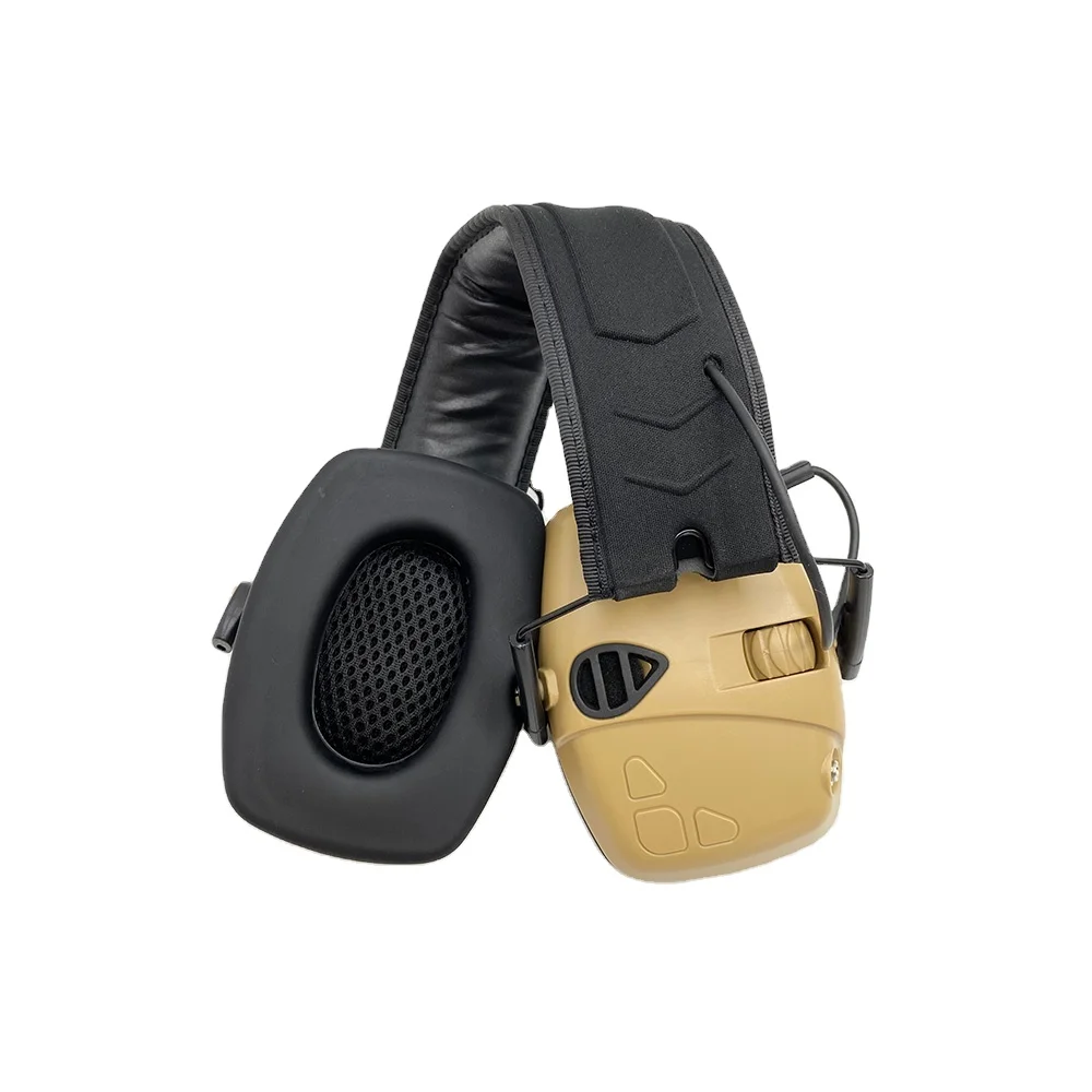 

New Style Hearing Protection Digital Ear Muff With Sound Amplification and Adjustable Headband for Shooting