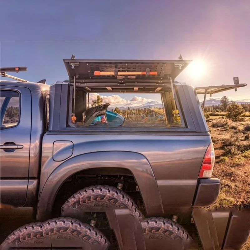 Lightweight Waterproof Modern Expanded Pickup Canopy Topper for Travel Trailer