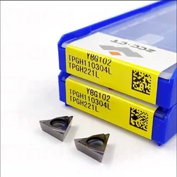 ZCC.CT TPGH060102L TPGH060104L TPGH090202L TPGH090204L TPGH110302L TPGH110304L YBG102 YNG151Carbide Insert TPGH Inserts