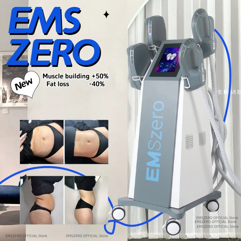 

High power 6500W electromagnetic muscle building ABS training, fat removal and slimming machine, hip lifting sculptor