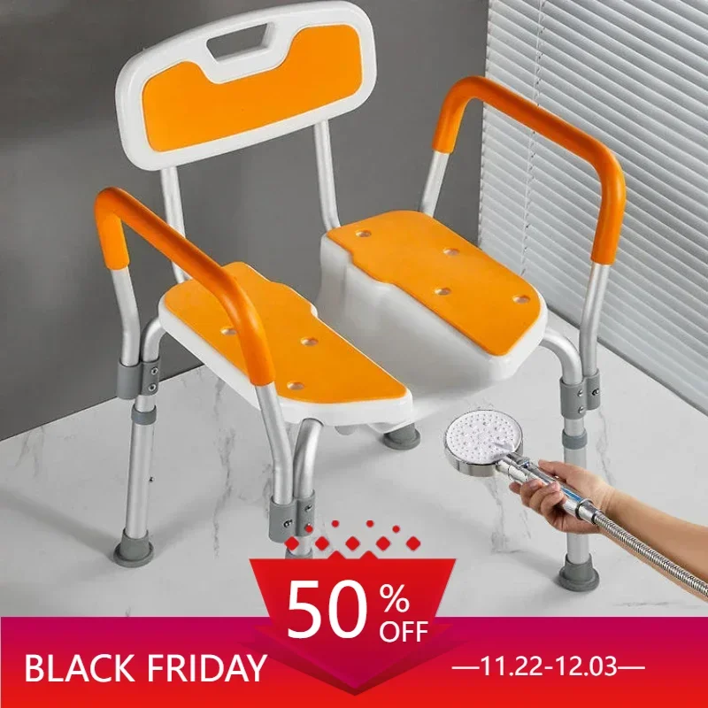 Plastic Chair Benches to Sit Step Stool Small Bathroom Shower Toilet Portable Portable Constipation Foldable Bedroom Adults Wc