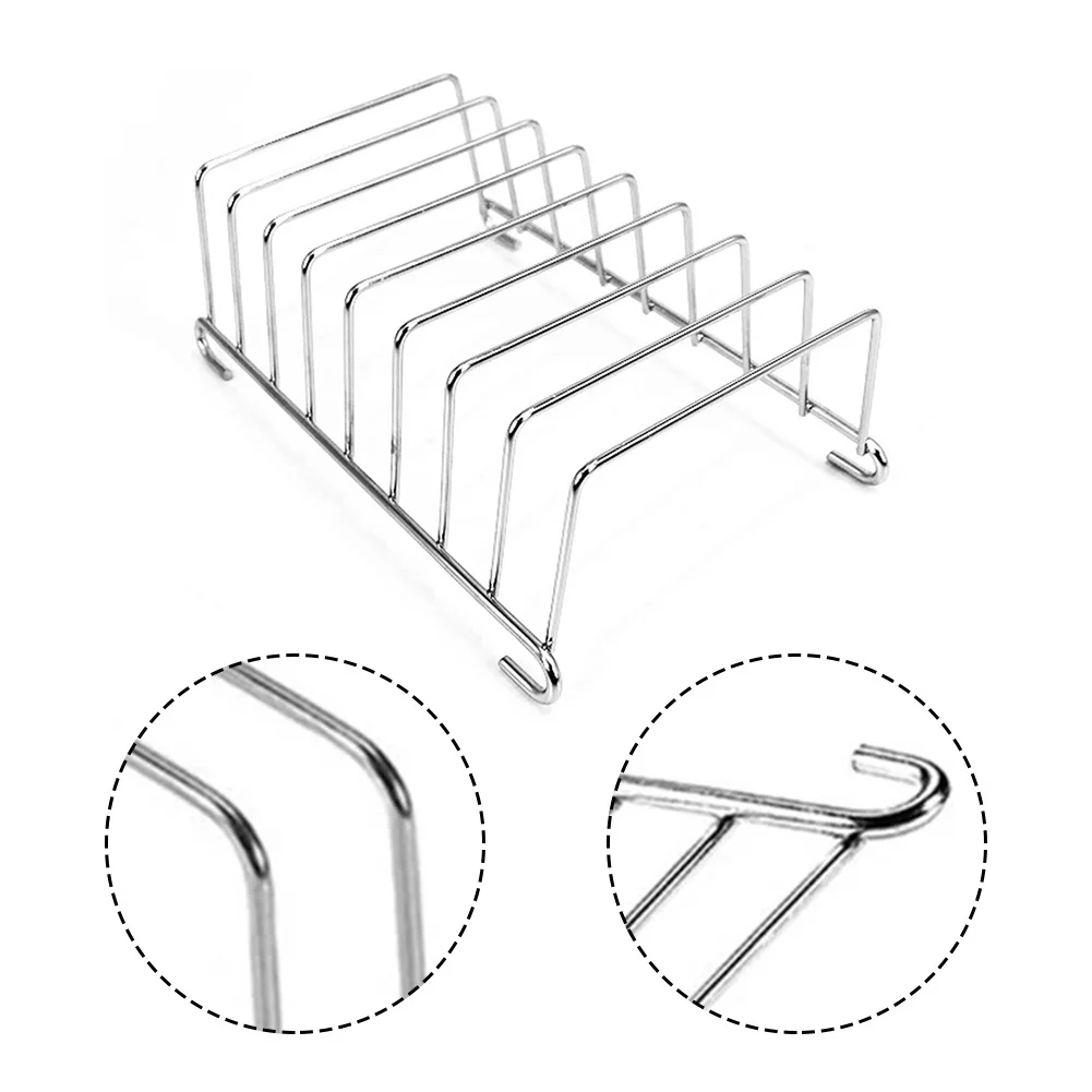 Подставка для тостов и хлеба из нержавеющей стали, металлическая подставка для хлеба, настольная подставка для тостов, крутая сетка для хлеба, кухонный гаджет