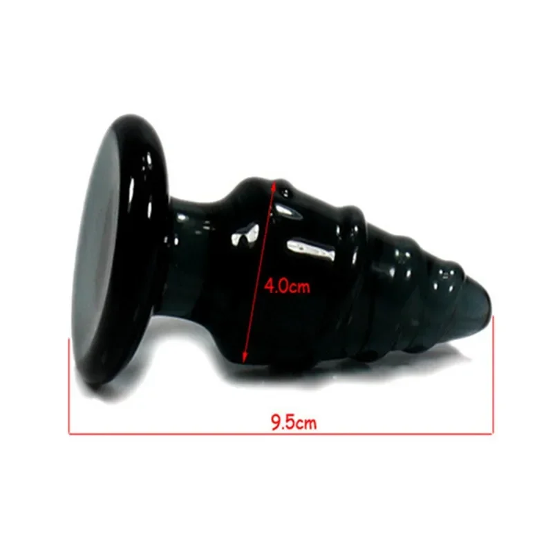 BDSM Fetish Dildos Butt Plug Sex Products Glass Anal Plug Anus Backyard Stopper Anal Beads Prostate Massager Butt Stimulation