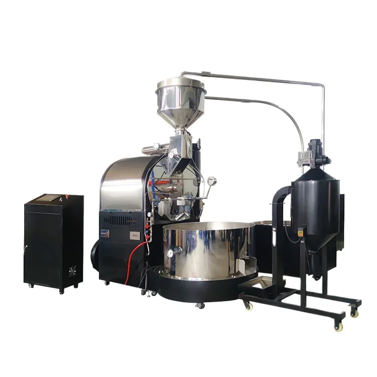 Professional coffee roaster, precise temperature control, deeply release the mellow aroma of coffee beans, creating a fine coffe