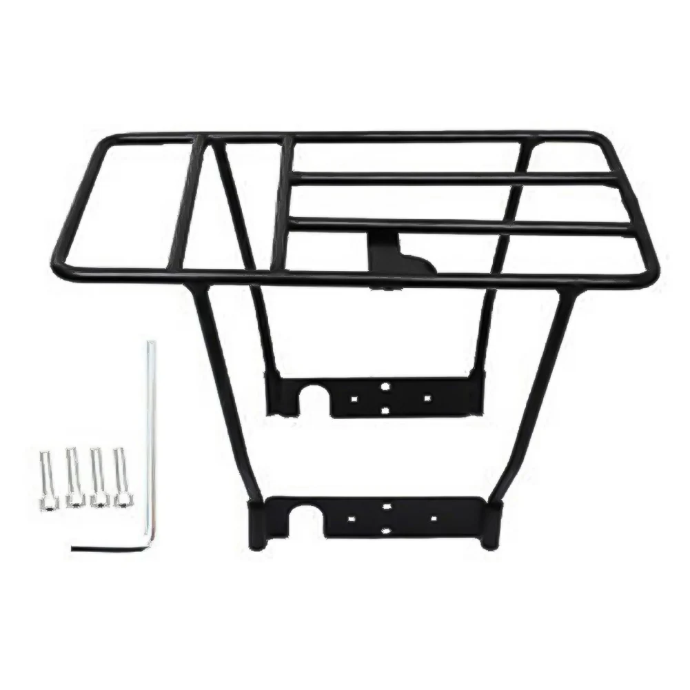 

Travel Friendly Electric Scooter Rear Rack DIY Fittings Storage Shelf Made of Sturdy Iron Non corrosive and easy to install