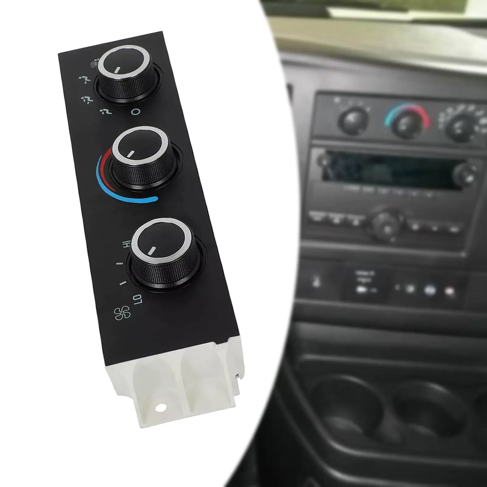 AC Heater Climate Control Module 8288585 Direct Replace Air Conditioning Accessories Black for Express 2500 08-22