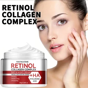 Retinol Gesichtskollagenpflege feuchtigkeitsspendende Creme, nahrhaft, geeignet für trockene und raue Haut, Alterung des Gesichts 10 Hauptverkaufsarmfestigkeitscreme - №1