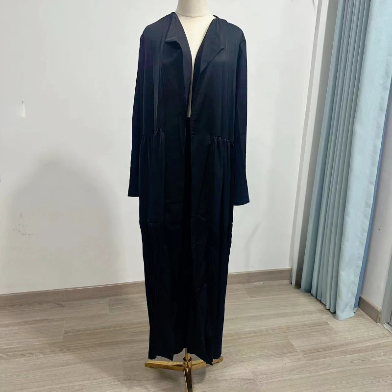 Conjunto elegante cortavientos de manga larga con solapa y pantalón largo para mujer, trajes rectos holgados informales, trajes de dos piezas para ir al trabajo a la moda para oficina