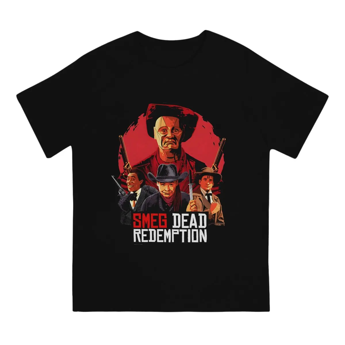 Red Dead Redemption Game Alternate Version Tshirt Homme Men's Streetwear Blusas Cotton T Shirt For Men