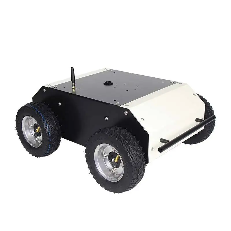 Robot Car Four-Wheel Drive Chassis Light-Built 4-Wheel Independent Suspension Charging Station  Mapping Navigation