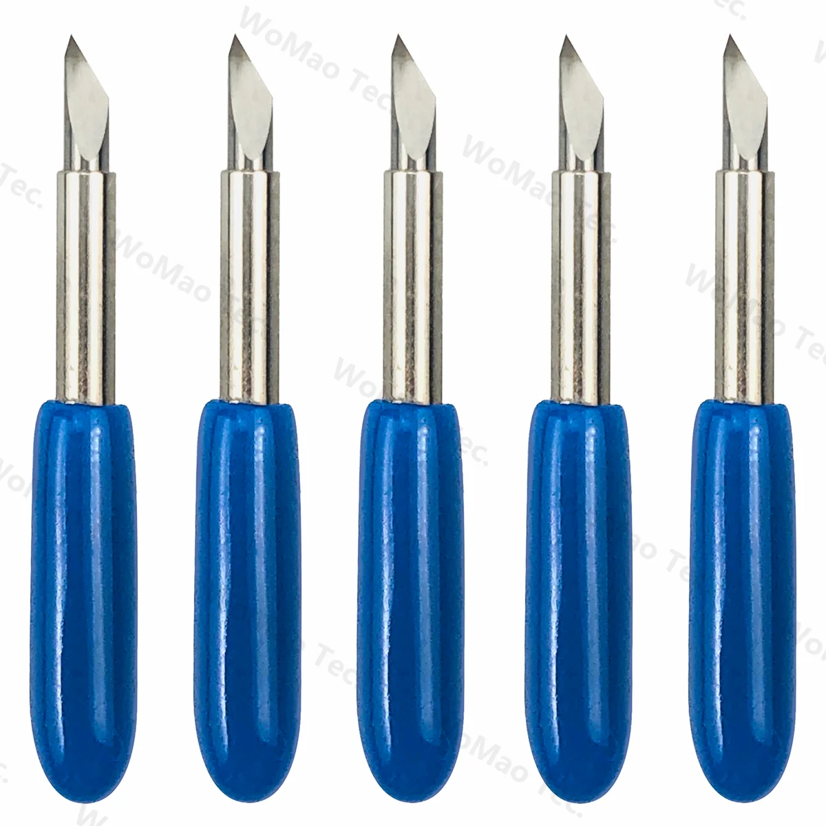 5pcs Deep Point 60 Degree Plotter Big Head Blade for Cricut Maker 3 4 Explore 3 Air 2 / Roland / Cameo / Deepcut