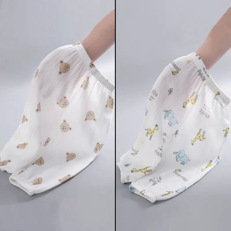 2026 children's summer thin loose casual leg tied lantern pants
