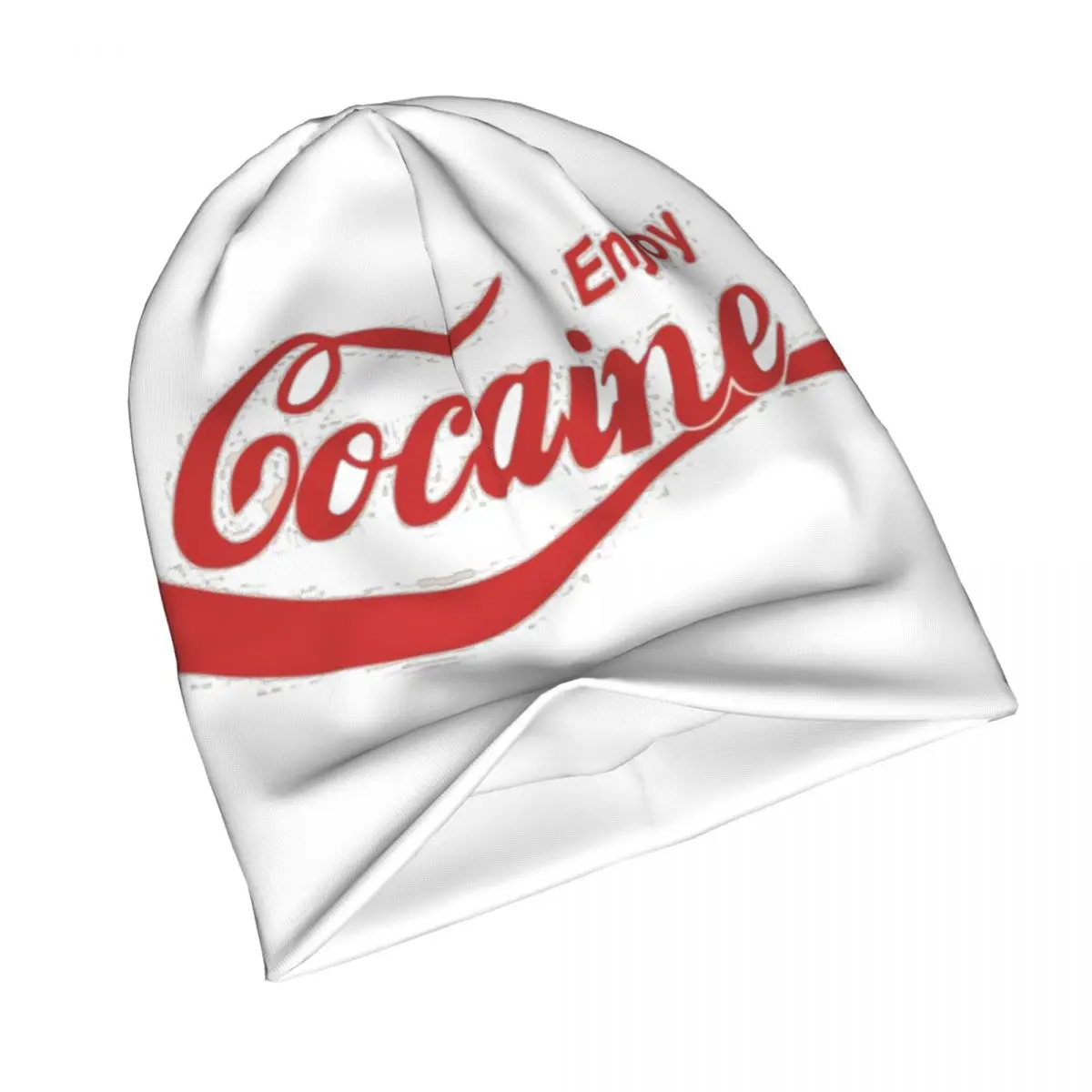 หมวกบีนนี่ทรงสกัลลี่ลายโคเคน ให้ความอบอุ่นในฤดูใบไม้ร่วงและฤดูหนาว เหมาะสำหรับกิจกรรมกลางแจ้ง หมวกไหมพรมสำหรับผู้ใหญ่ทุกเพศ