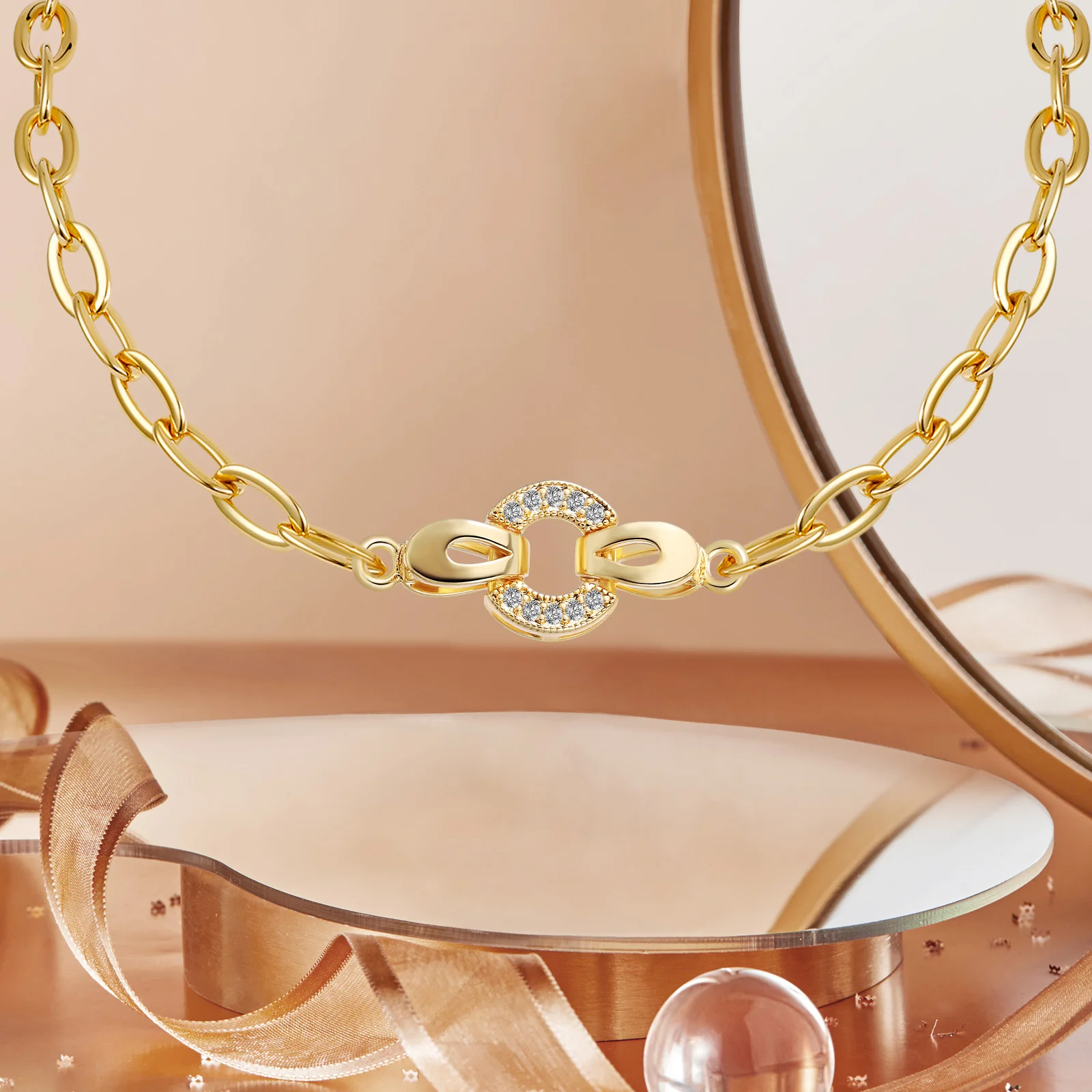 

4 шт. застежки и коннекторы для украшений, на медной основе, с гальваническим покрытием, прочные, для самостоятельного изготовления ожерелий, браслетов, крючки для рукоделия