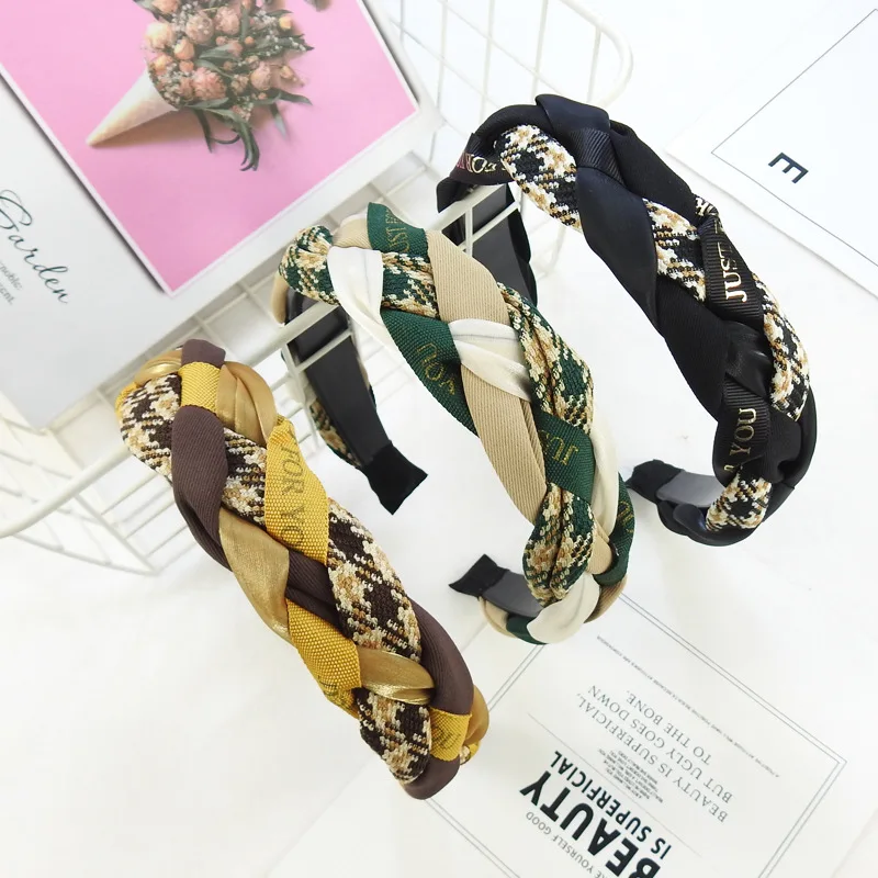 

2023 New Women's Simple Retro Headband Women's Versatile Fashion High Grade Hairband Headwear