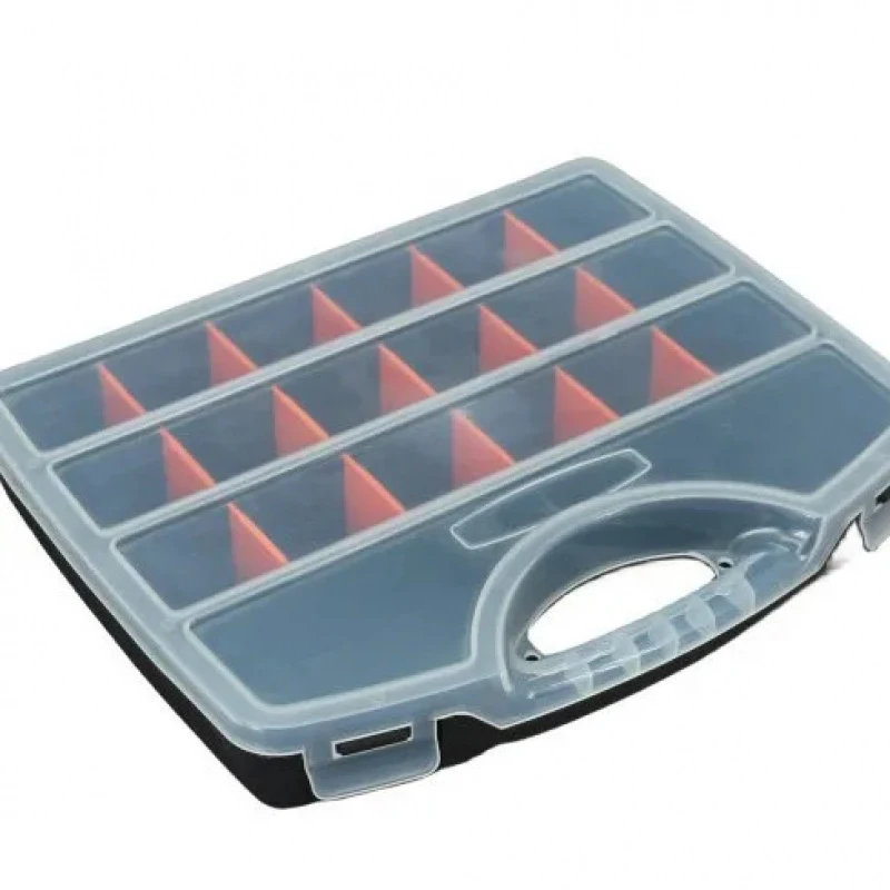 Plastic Tool Organizer Box Thickened Compartment Case For Screws Drill Bits Parts Storage image 4