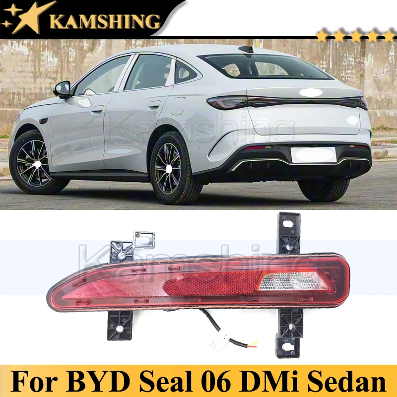 

Kamshing Rear Bumper Light Lamp For BYD Seal 06 DMi Sedan Rear Fog Light Fog Lamp Reflector Reversing Light Lamp