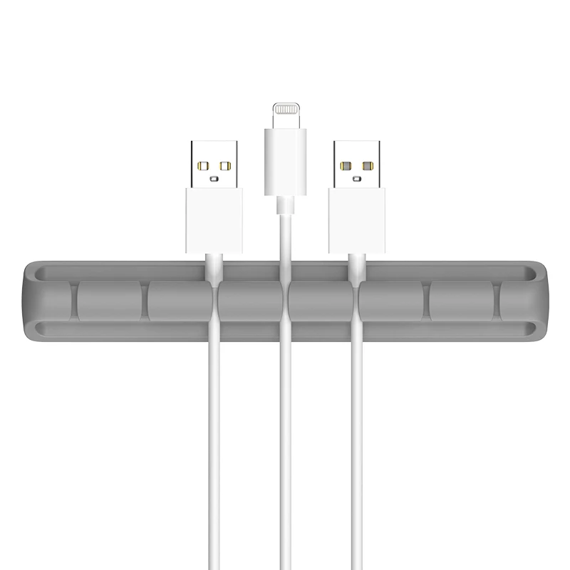 Desktop-Ladekabelhalter, Multiport-Aufbewahrung, Tischkabel-Organizer, Smart-Geräte-Ladekabel für Mauskabel