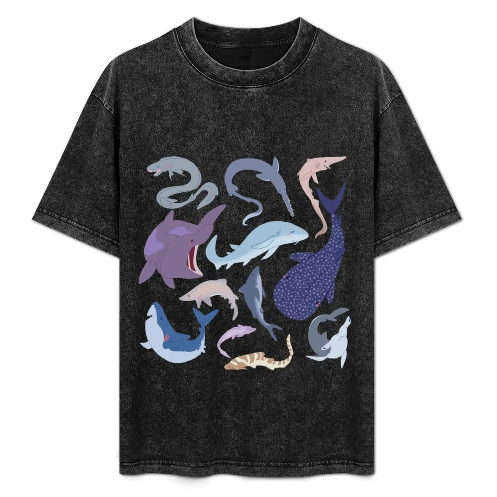 

Sharks! T-Shirt customs design your own shirts graphic tee boys animal print summer clothes t shirts for men