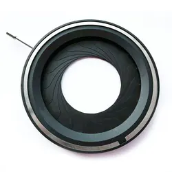 2PCS Microscope Camera Adjustable Iris Diaphragm 4-60mm aperture Mechanical Iris Camera Microscope Optical module Microscopio
