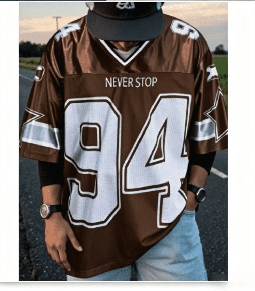American Retro Digital Star 3D-Druck Breatha Quick-Dry Herren-T-Shirt Outdoor Street Sports Casual Fashion Eltern-Kind-Kleidung – Detail 7