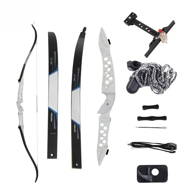 68 Inch Takedown Recurve Bow 16‑38Lbs Draw Weight Archery Equipment For Outdoor Sport Target Shooting Training Practice